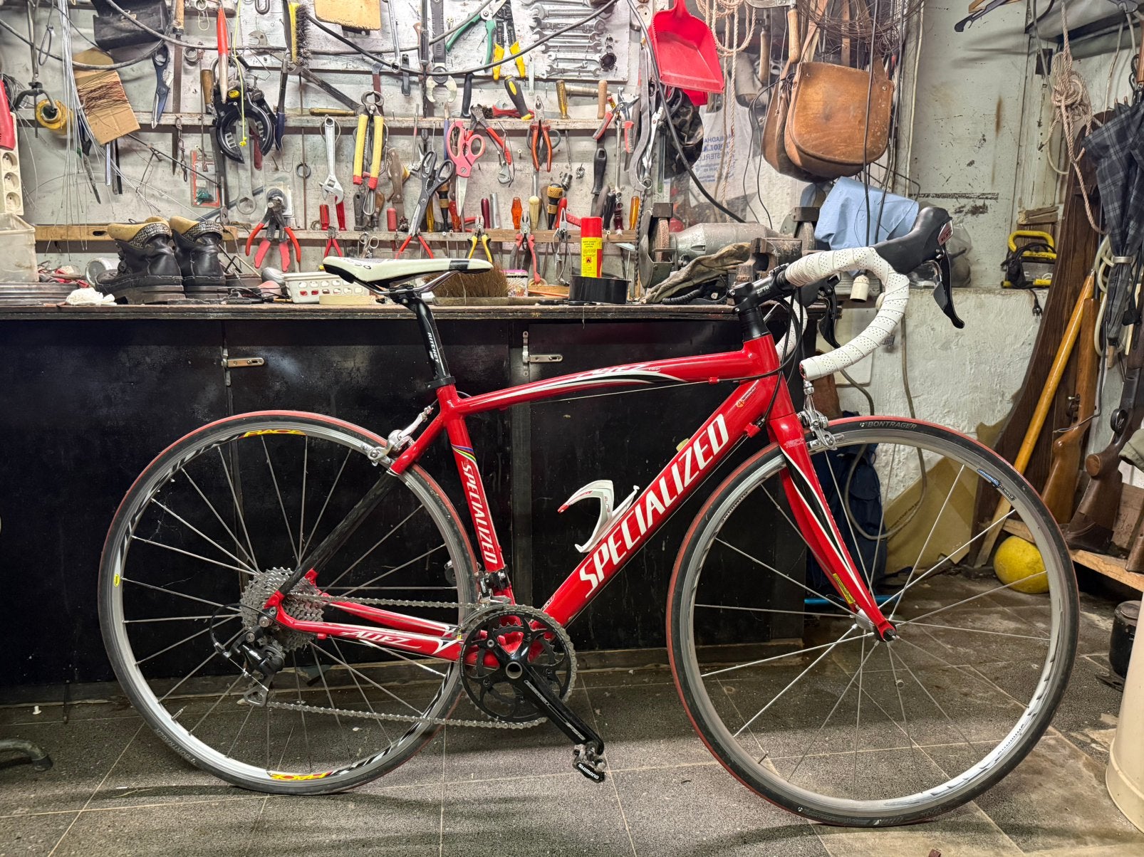 Koersfiets Specialized Allez Alu, Fietsen en Brommers, Ophalen, Zo goed als nieuw