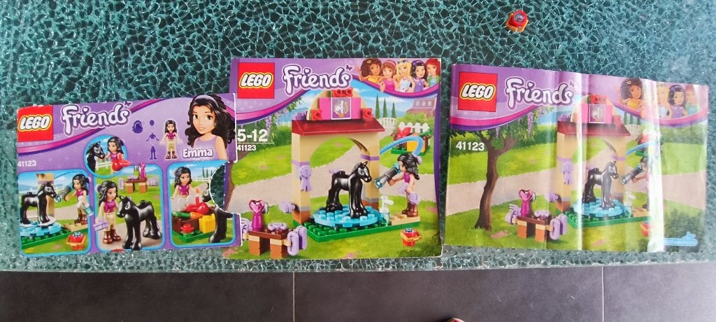 lego friends speelset 41123 veulen wasplaats, Enlèvement ou Envoi, Accessoires inclus, Lego, Ensemble complet