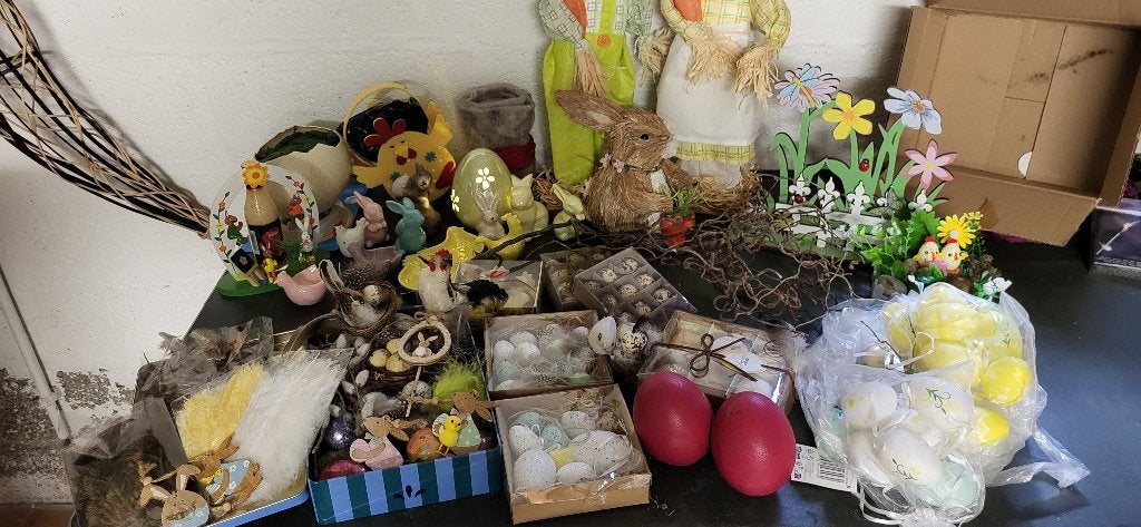 lot de décorations de Pâques, Enlèvement, Utilisé