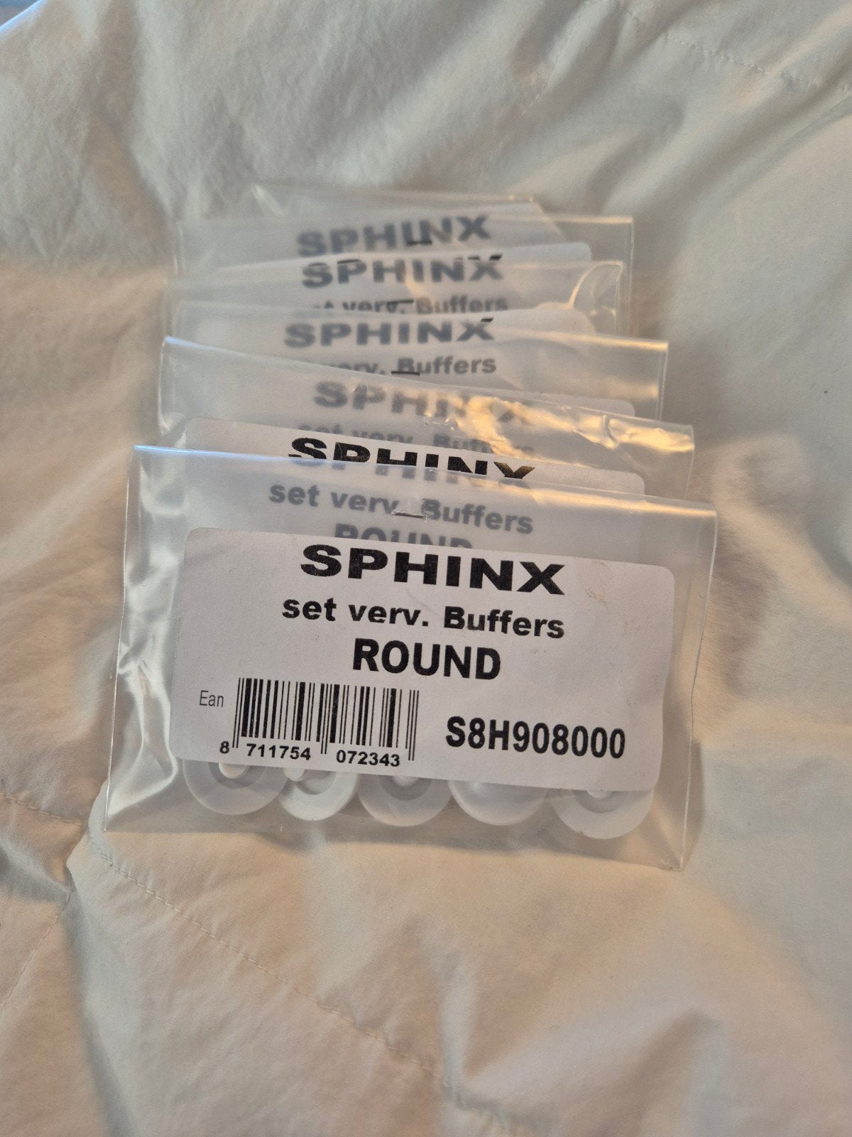 vervangbuffers voor toiletbril  hangtoilet Sphinx, Ophalen of Verzenden, Nieuw