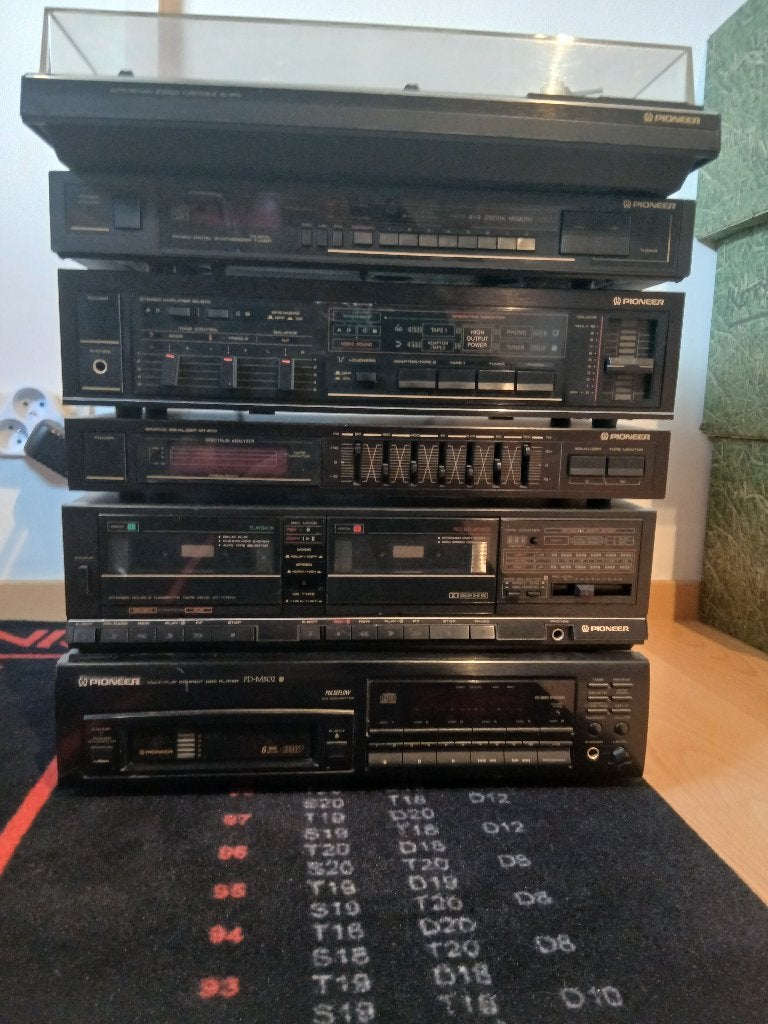 pioneer en bose boxen, Audio, Tv en Foto, Ophalen, Gebruikt, Losse componenten, Tuner of Radio