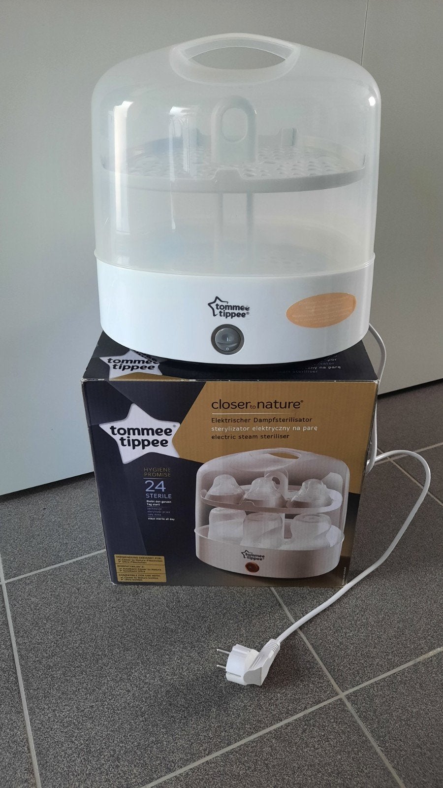 Stérilisateur électrique Tommee tippee, Enlèvement, Comme neuf, Stérilisateur, Autres marques