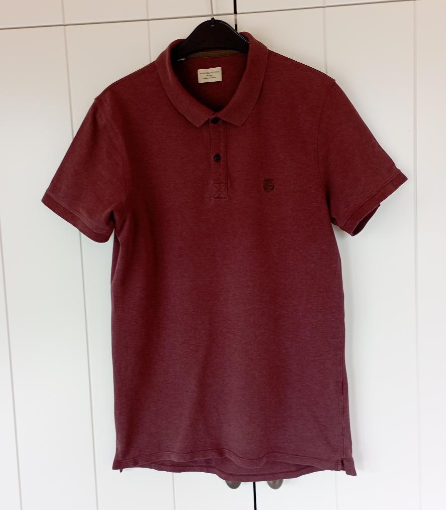 Polo Selected Homme Heritage bordeaux - taille L, Enlèvement ou Envoi, Autres couleurs, Selected Homme, Taille 52/54 (L)