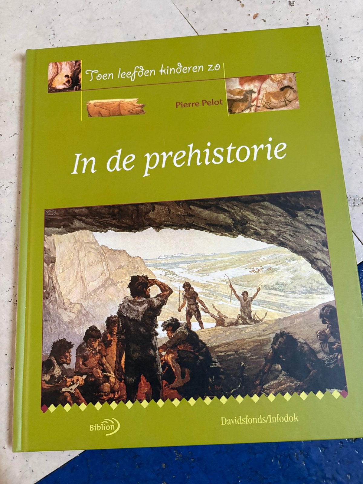 P. Pelot - In de prehistorie, Ophalen, Nieuw, P. Pelot