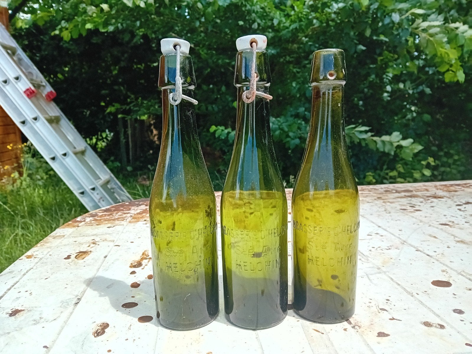 Ancienne brasserie de bouteilles de bière Hoeve d'Helchin Sp, Collections, Enlèvement ou Envoi