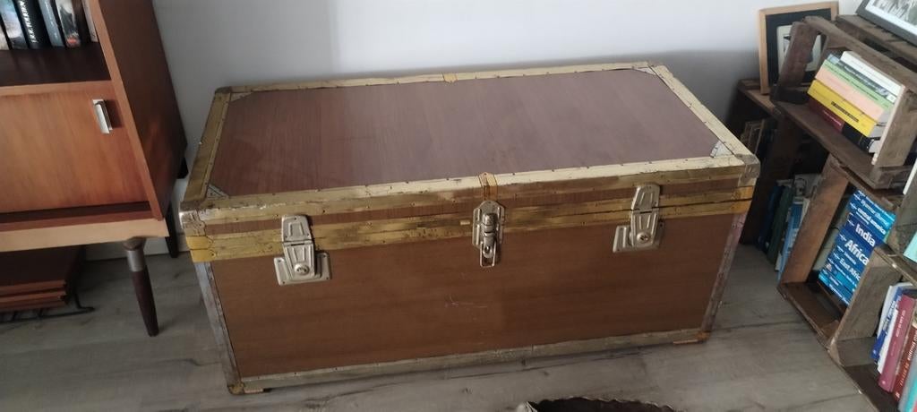 Vintage retro kist, Ophalen