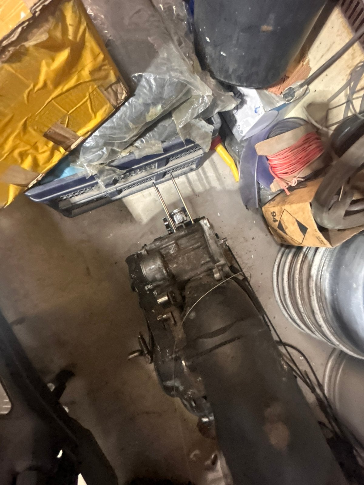 Zip blok 50cc, Ophalen
