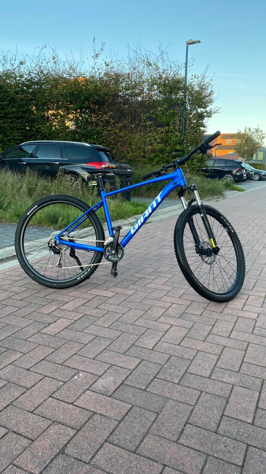 Giant talon fiets blauw, Fietsen en Brommers, Ophalen, Zo goed als nieuw, Giant