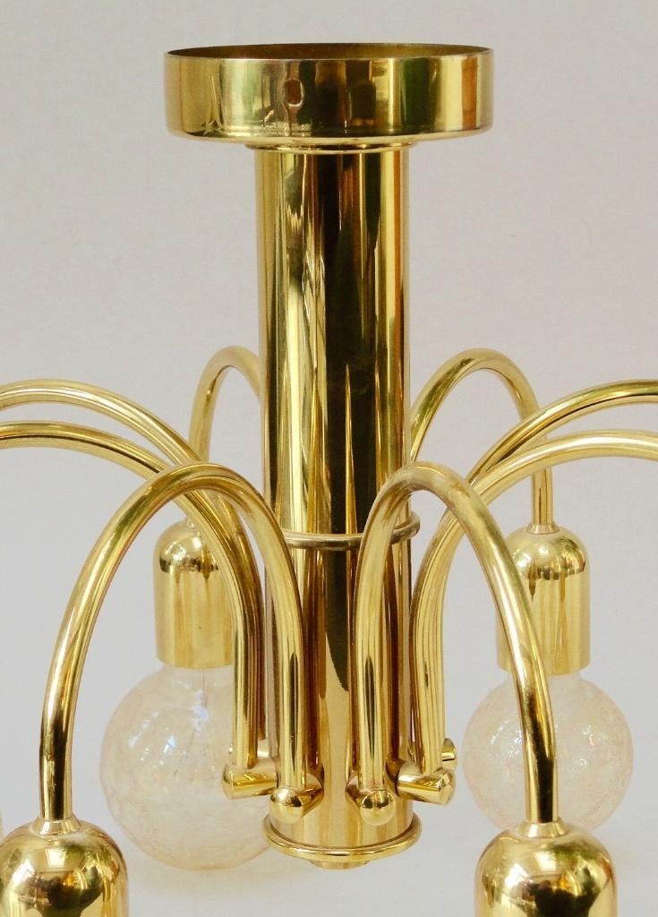 Vintage spoetnik hanglamp, Huis en Inrichting, Ophalen, Gebruikt, Vintage, Metaal