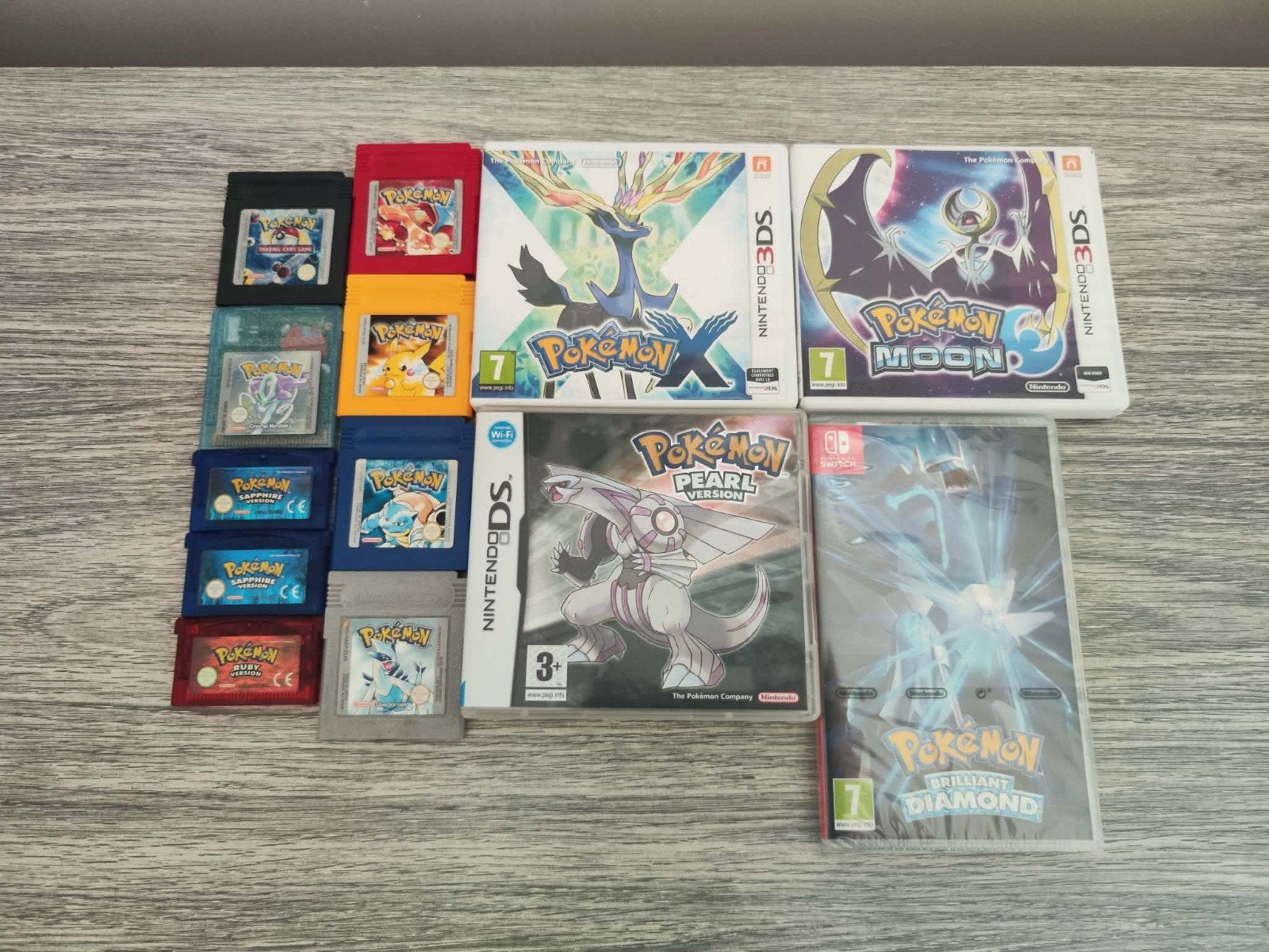 Pokémon games: Switch, DS, 3DS, Color Advance, Games en Spelcomputers, Ophalen of Verzenden
