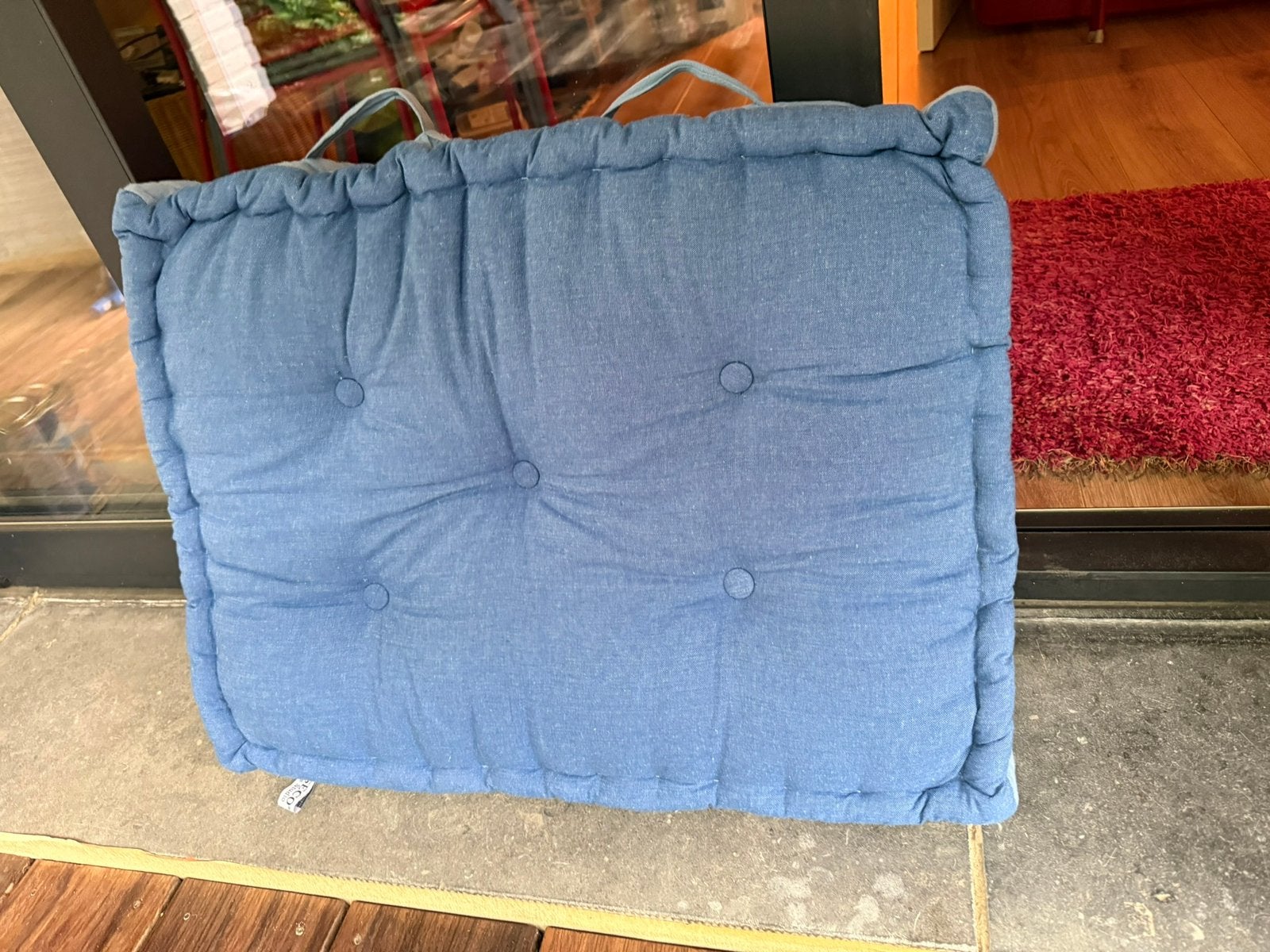 Omkeerbare palletkussens (blauw), Ophalen, Nieuw