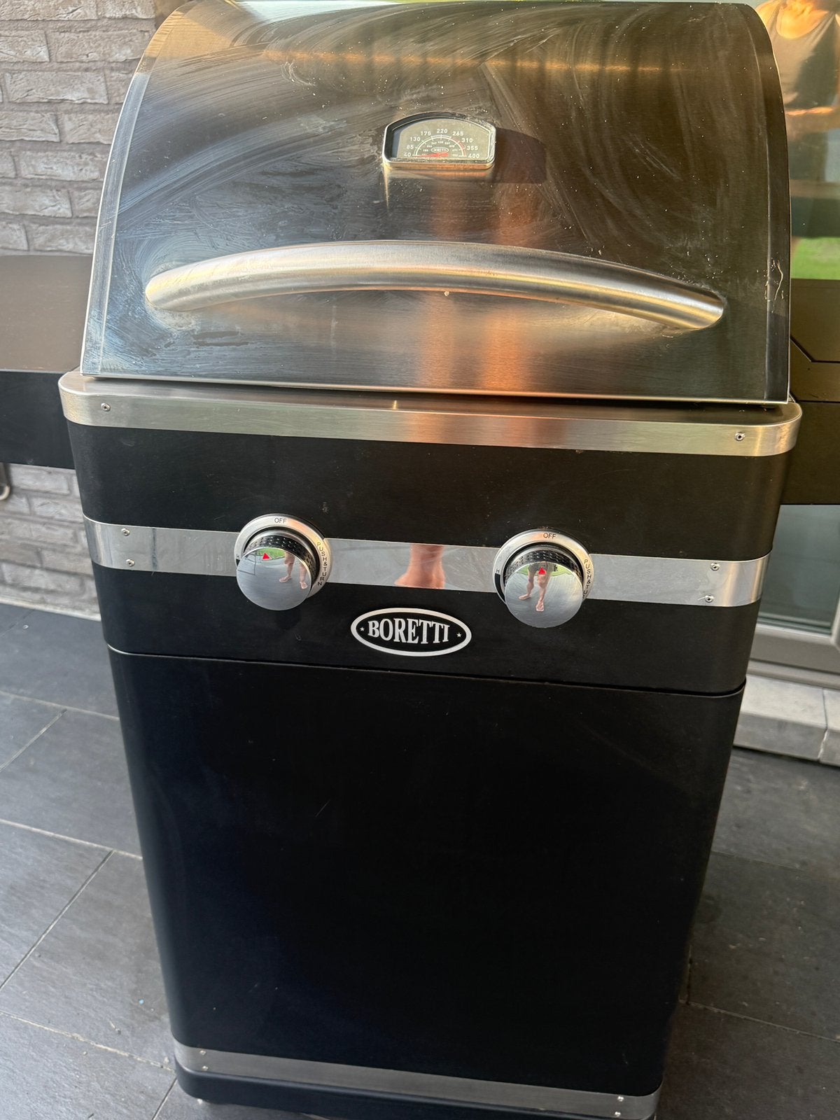 Gasbbq BORETTI in nieuwstaat, Enlèvement, Comme neuf