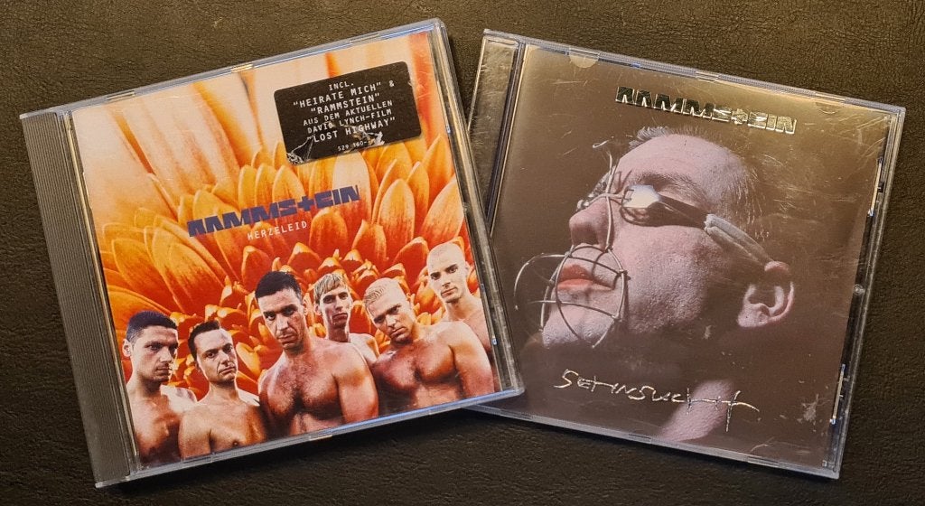 RAMMSTEIN - Herzeleid & Sensucht ( 2 CDs ), CD & DVD, CD | Hardrock & Metal, Comme neuf, Envoi