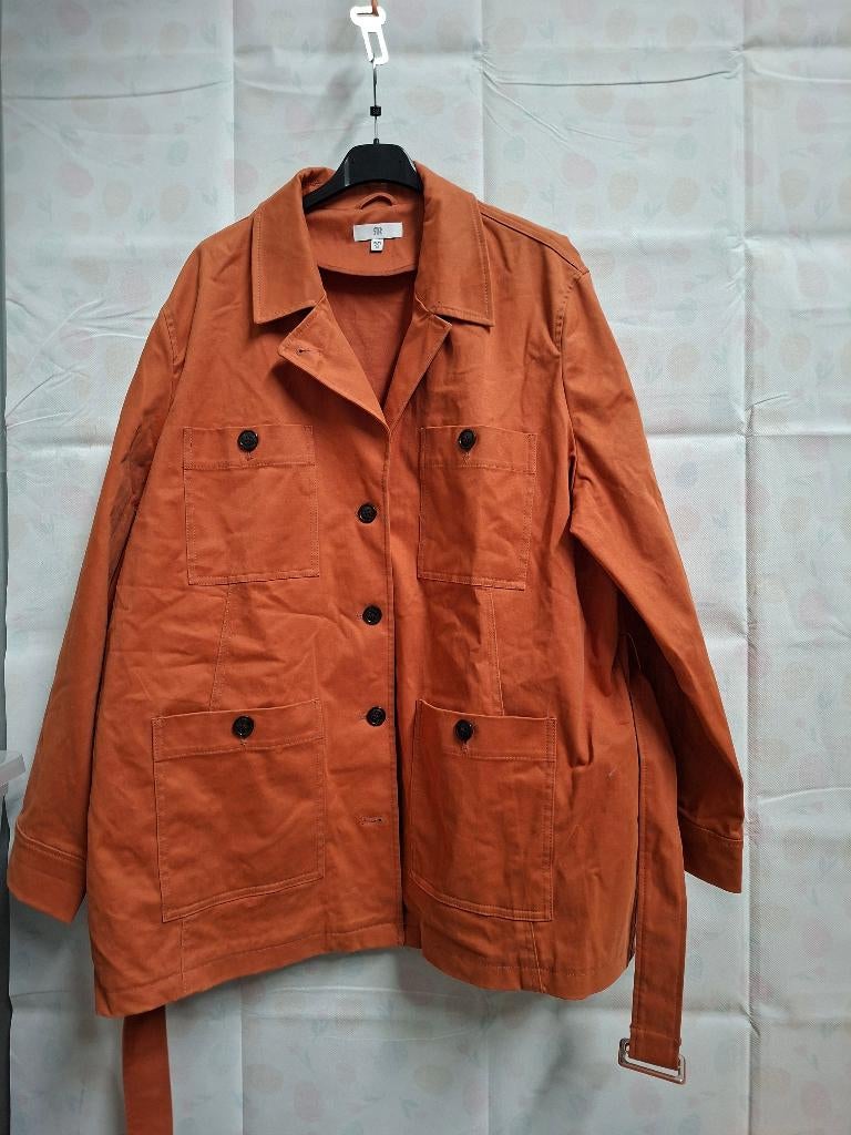 La Redoute zomerjas / safari jas - Roestbruin/oranje, Verzenden, La Redoute, Maat 46/48 (XL) of groter, Oranje
