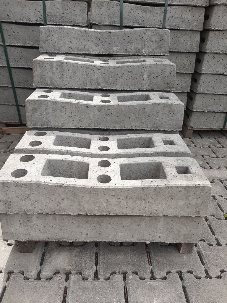 10 nieuwe bouwhekvoet 25kg, Ophalen, Nieuw, Beton
