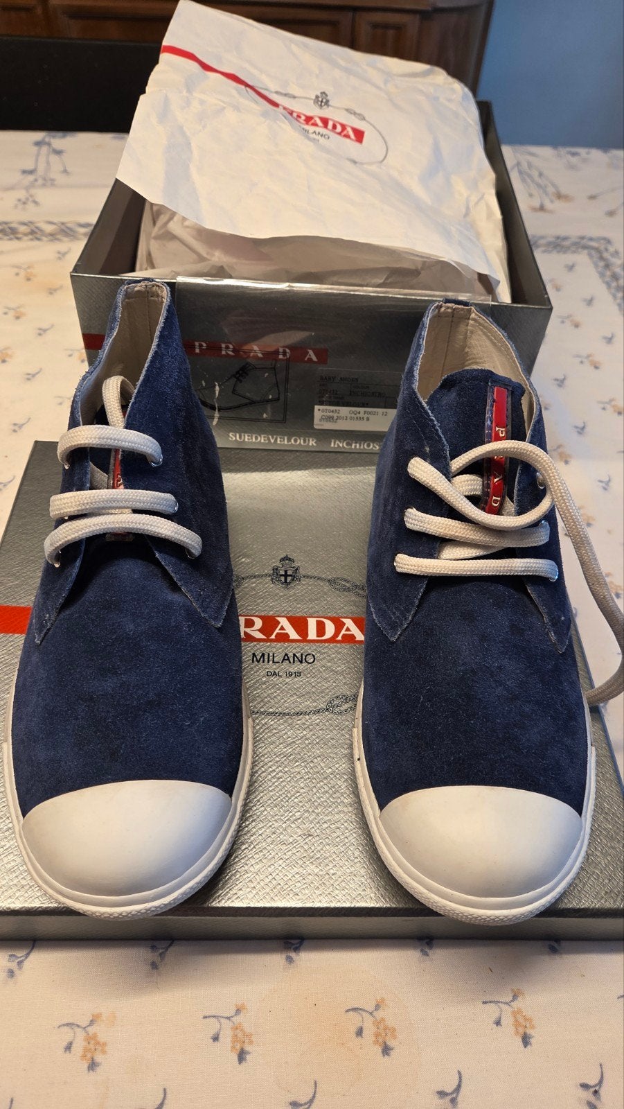 Chaussures Prada pour enfants taille 34, Garçon ou Fille, Enlèvement ou Envoi, Bottines, Utilisé
