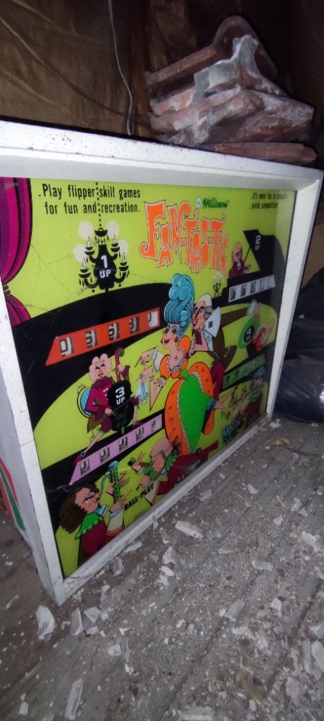 Flipperkast FANTASTIC(staat gedemonteerd), Verzamelen, Automaten | Flipperkasten, Ophalen, Gebruikt, Mechanisch, Williams