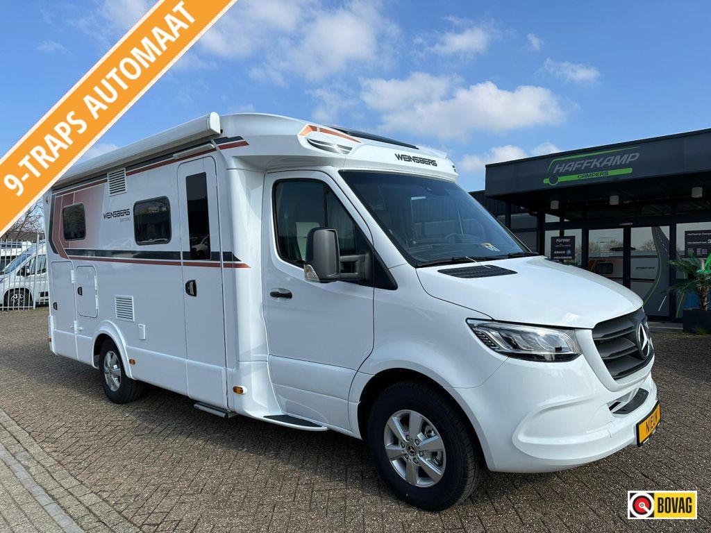 Weinsberg Pepper 640 MEG Sat, tv, zonnep,MBUX CE35, Caravans en Kamperen, Overige merken, Bedrijf, Half-integraal