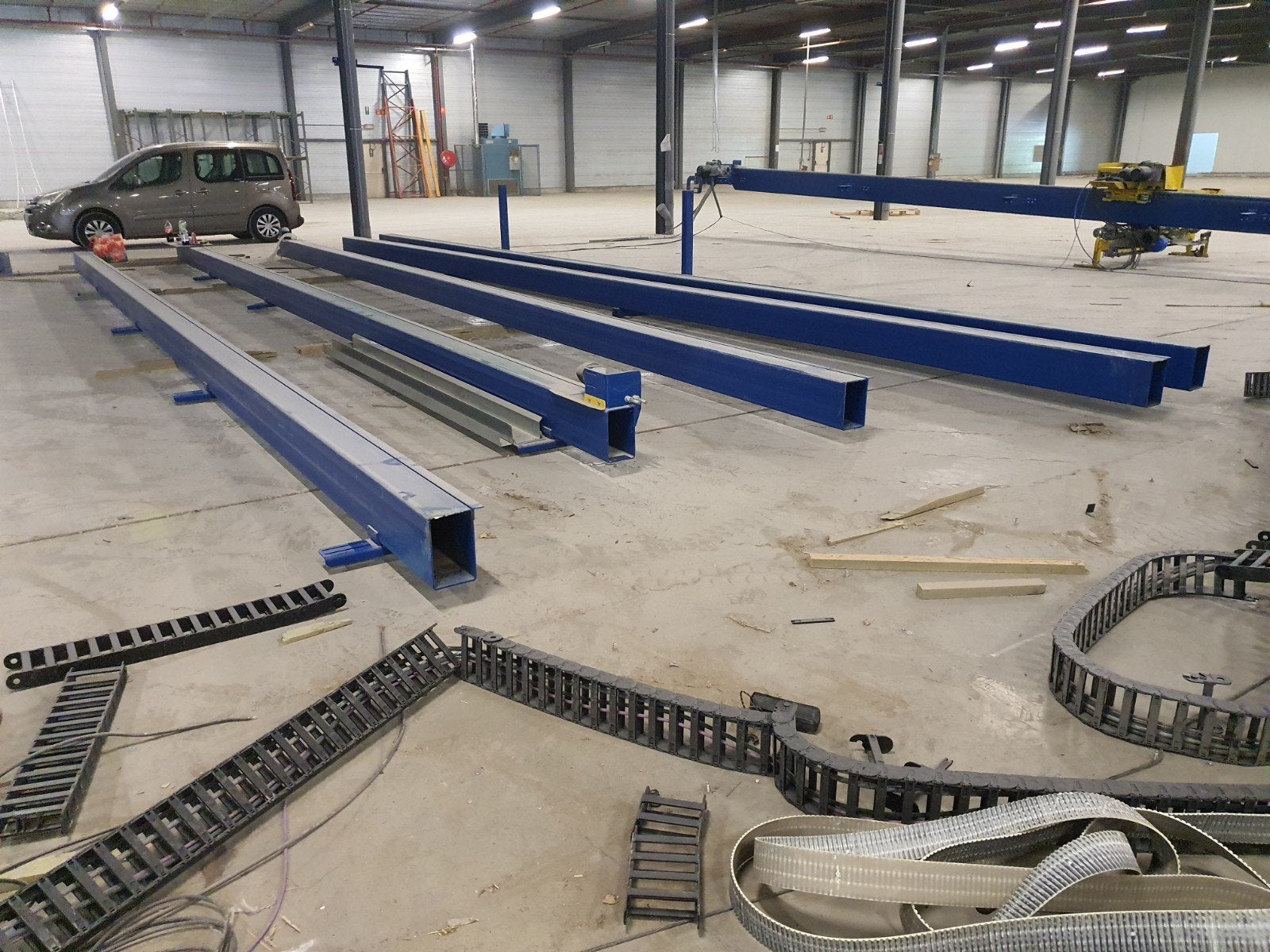 Kokers 12 meter, Ophalen