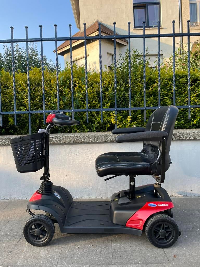 Scootmobiel INVACARE COLIBRI scooter électrique PMR, Enlèvement ou Envoi, Pliant, Comme neuf, Fauteuil roulant électrique
