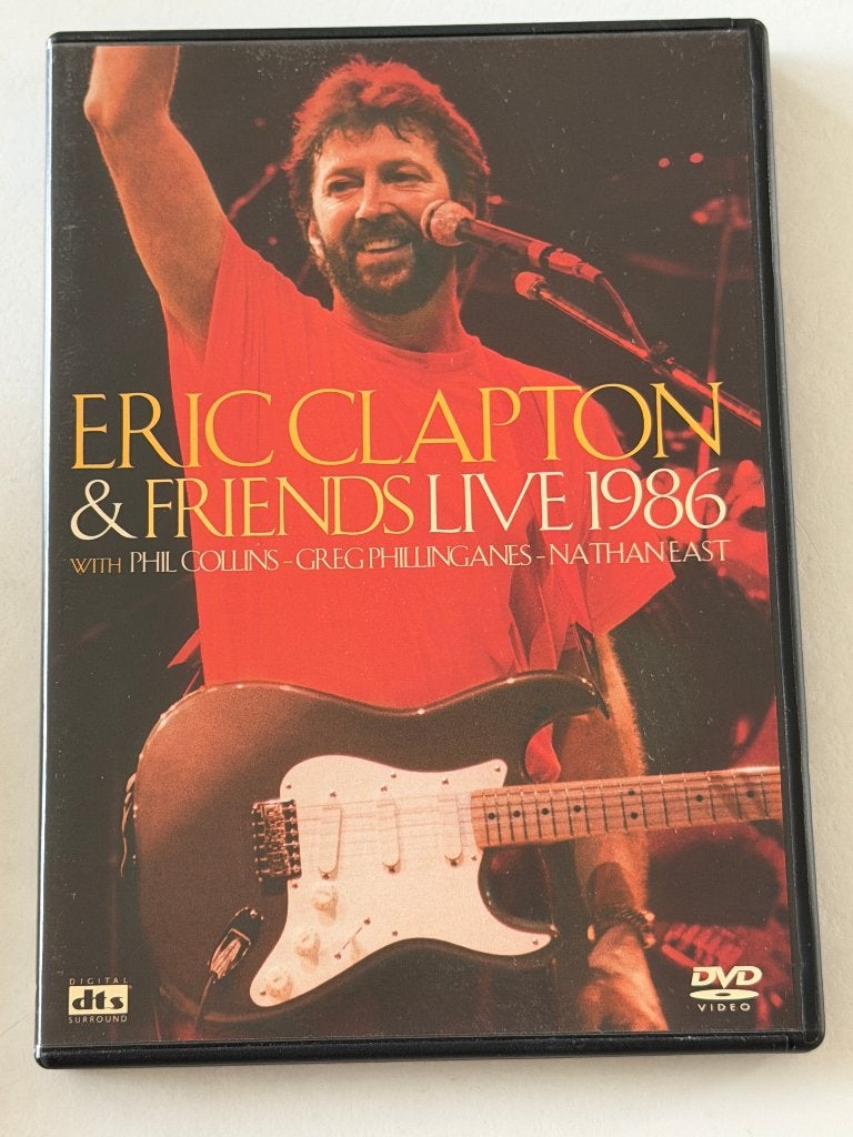 Eric Clapton – Eric Clapton & Friends - Live 1986 (DVD), Alle leeftijden, Ophalen of Verzenden, Gebruikt, Muziek en Concerten
