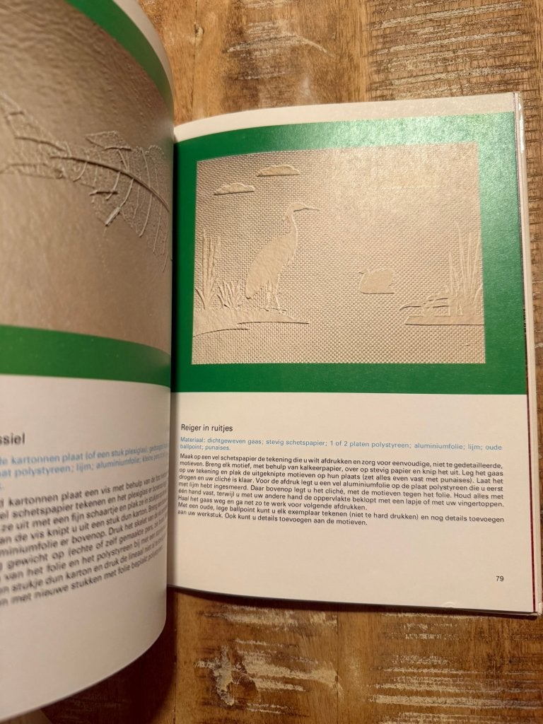Papiervertier - Cherrier (vintage knutselboek), Hobby en Vrije tijd, Gebruikt, Geschikt voor karton, Geen idee, Overige thema's
