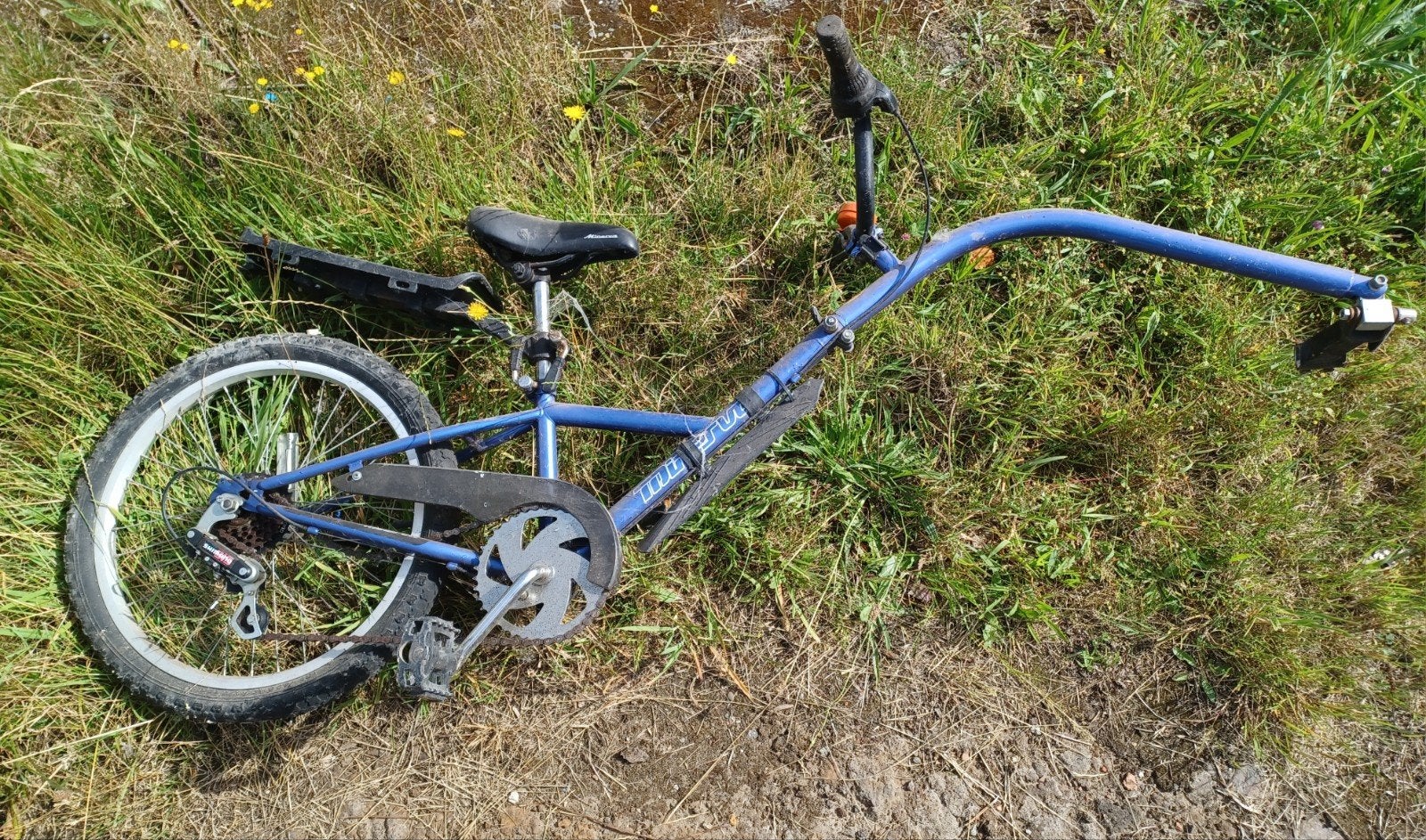 Aanhangfiets, Ophalen, Aanhangfiets