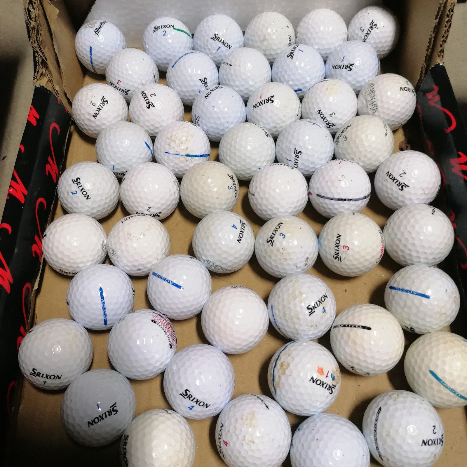 50 balles Srixon, Enlèvement ou Envoi, Balle(s)