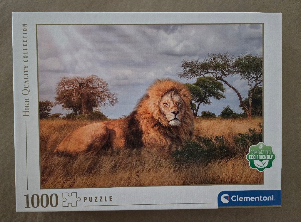 Puzzel Clementoni 1.000 st. “The King”, Ophalen of Verzenden, 500 t/m 1500 stukjes, Zo goed als nieuw, Legpuzzel