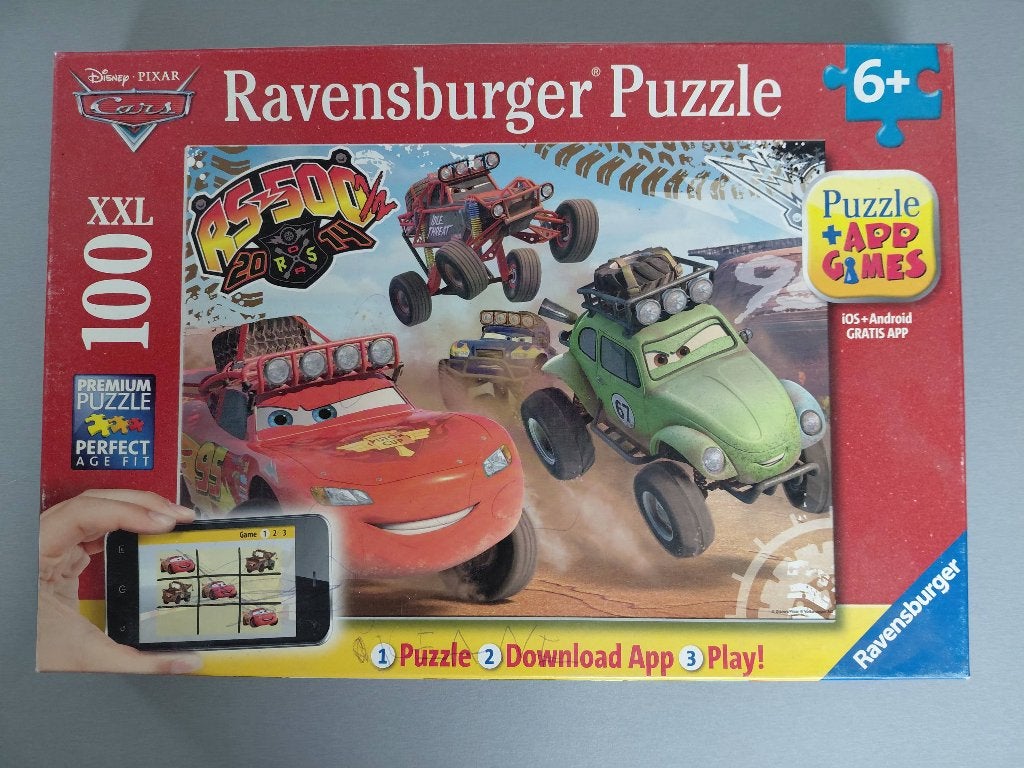 Puzzel Ravensburger Cars 6+, Ophalen of Verzenden, Meer dan 50 stukjes, Gebruikt, 6 jaar of ouder