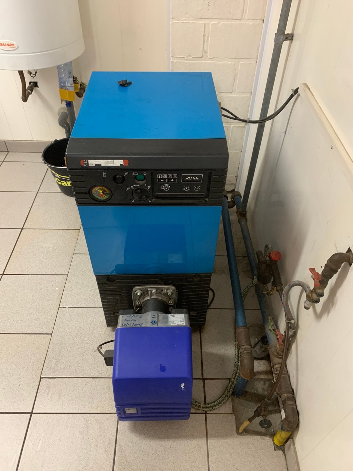 Chaudière à gaz Ferroli GN 40/4 46,5 kW, Enlèvement, Comme neuf
