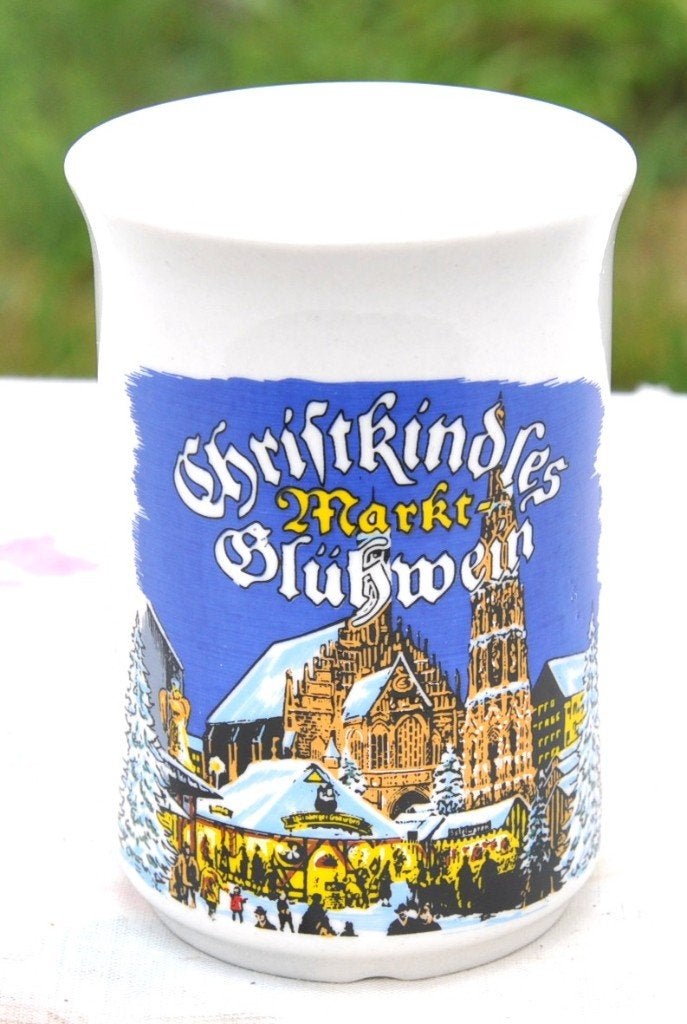 mug en faience gerstacker nurnberg, Enlèvement ou Envoi, Mug, Céramique, Utilisé