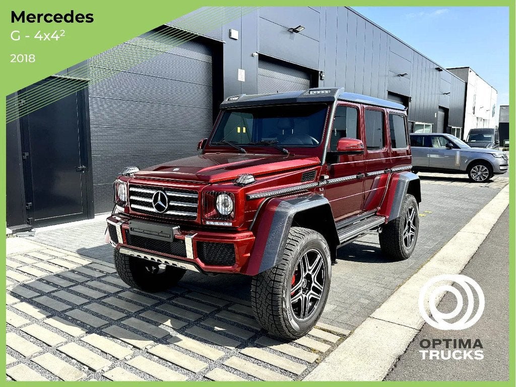 Mercedes-Benz G-Klasse 500 / 4x4² / W463 (automatique), Autos, Rouge, Cuir et Alcantara, Achat, Entreprise
