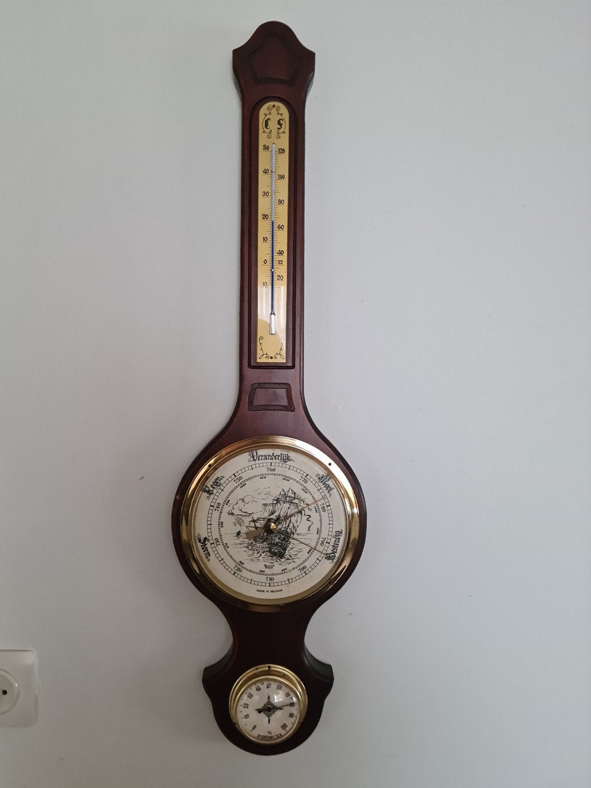 barometer, Ophalen, Barometer