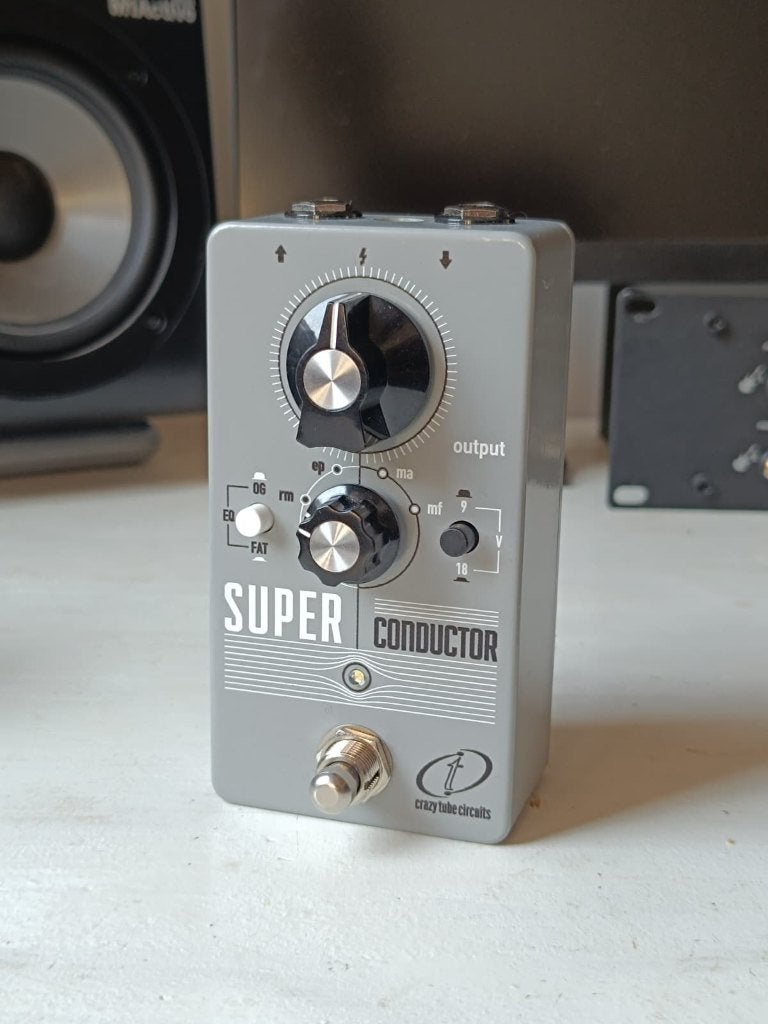 Crazy Tube Circuits Super Conductor (preamp / boost / od), Musique & Instruments, Effets, Enlèvement ou Envoi, Comme neuf, Distortion, Overdrive ou Fuzz
