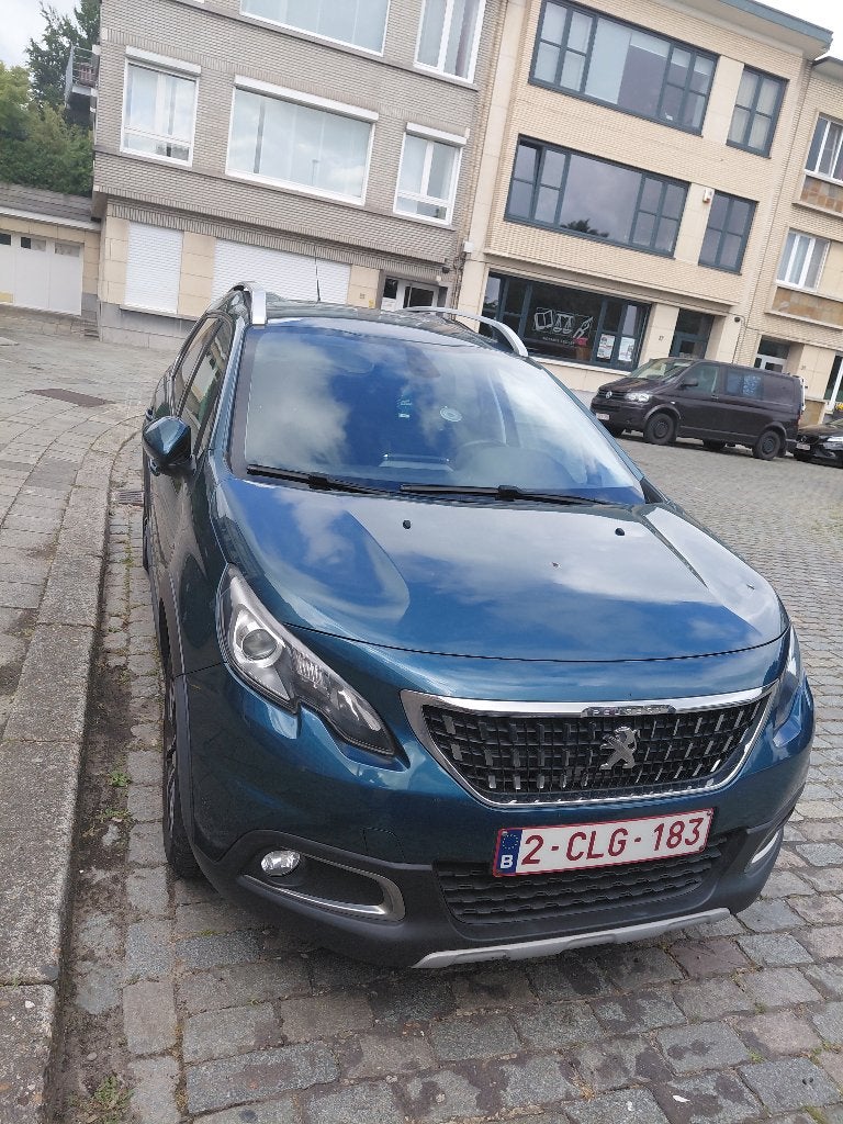 Peugeot 2008 groen, Autos, Peugeot, Achat, Euro 6, Boîte manuelle, Noir