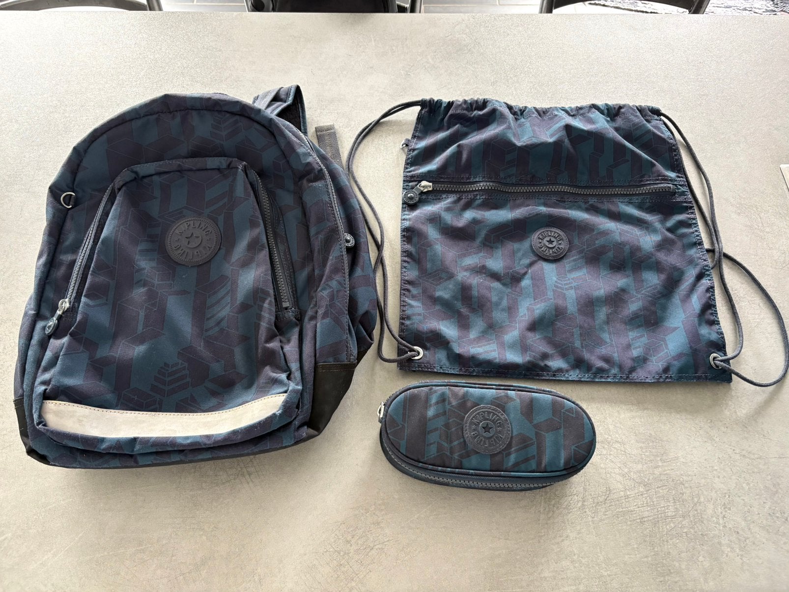 Kipling, Ophalen, Gebruikt, Aktetas of Boekentas