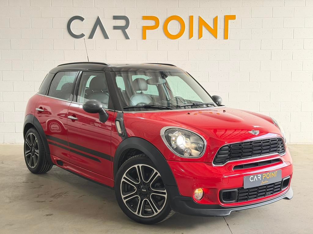 2.0 - BLUETOOTH - NAVI - 12 MAANDEN GARANTIE, Auto's, Mini, 1995 cc, Zwart, Leder, Bedrijf