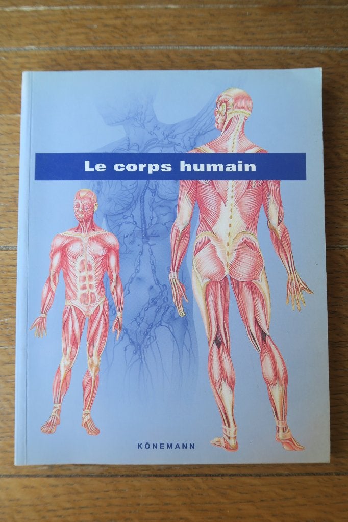 Livre d'anatomie "Le corps humain" pour étudiant, Enlèvement, Comme neuf, Sciences naturelles