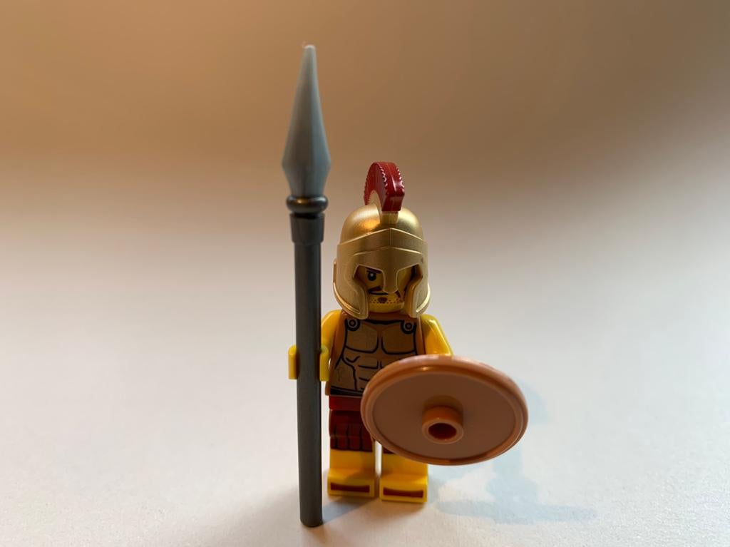 LEGO minifigure Spartan warrior, Kinderen en Baby's, Speelgoed | Duplo en Lego, Ophalen of Verzenden, Zo goed als nieuw, Lego