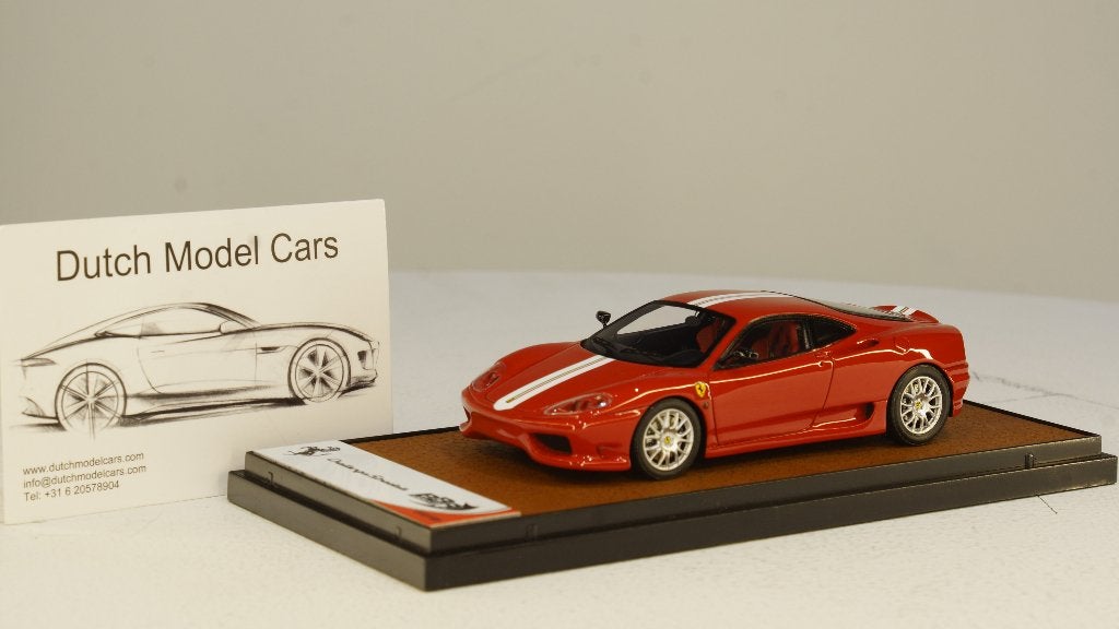1:43 Ferrari 360 Challenge Stradale rood BBR Models nieuw, Hobby & Loisirs créatifs, Enlèvement ou Envoi, Neuf, Voiture, Autres marques