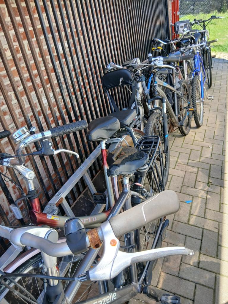 Lot de vélos, Enlèvement