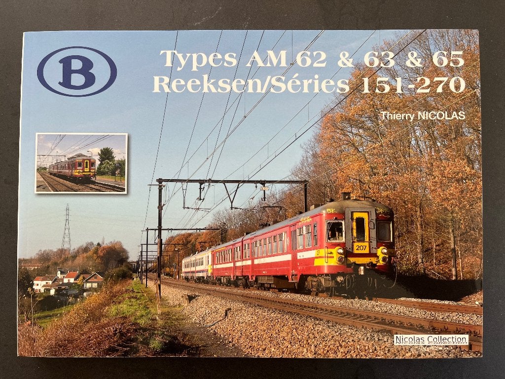 NMBS SNCB AM 62, 63, 65: 151-270, Enlèvement ou Envoi, Neuf, Nicolas Collection, Train