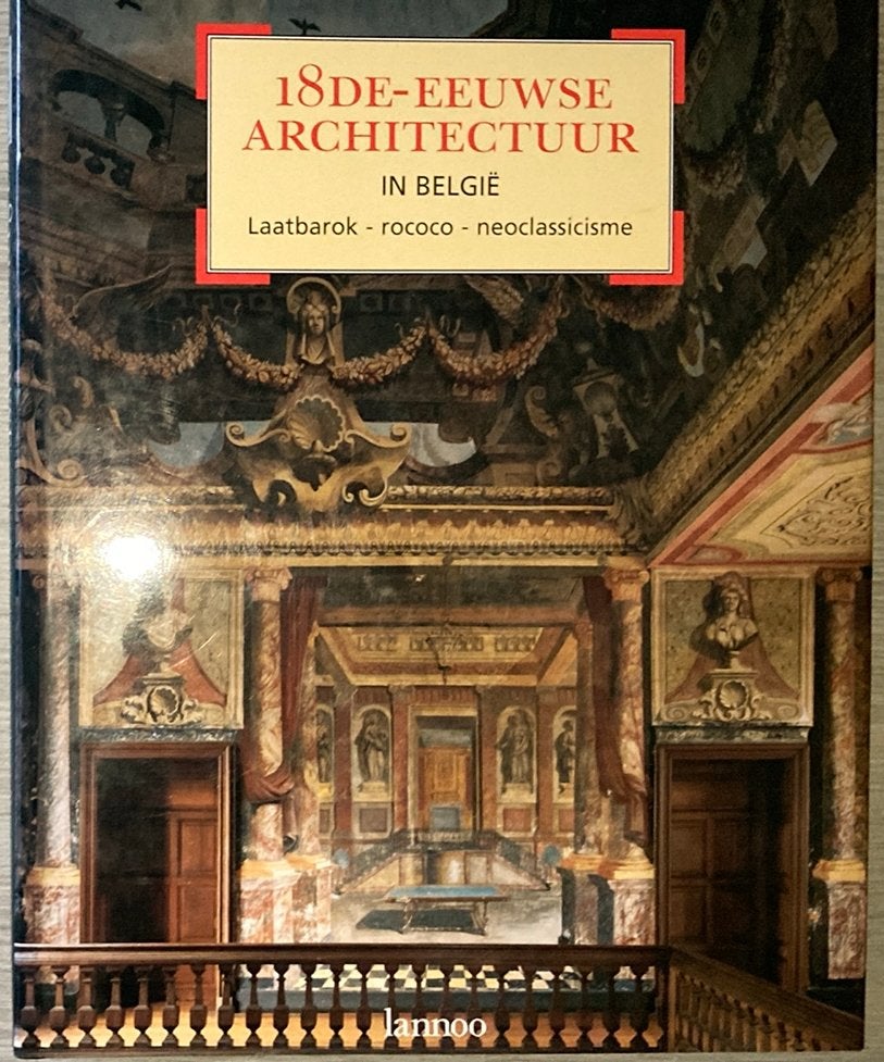 18de-eeuwse architectuur in Belgie, Boeken, Ophalen of Verzenden