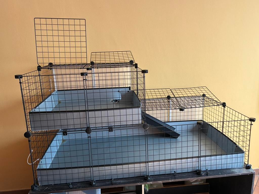 Draadkooikubus met accessoires, Dieren en Toebehoren, Ophalen, Gebruikt
