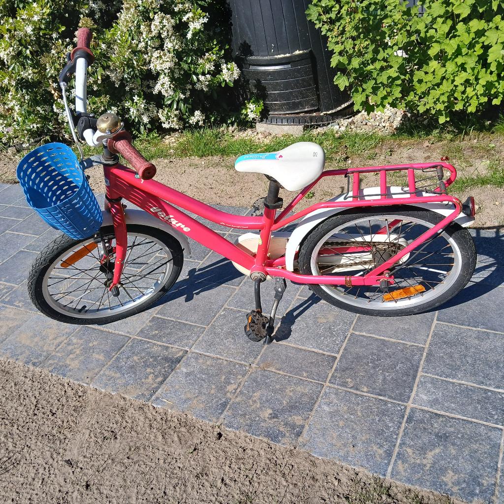 fiets meisje 18inch, Fietsen en Brommers, Ophalen, Gebruikt, Velgrem, Handrem