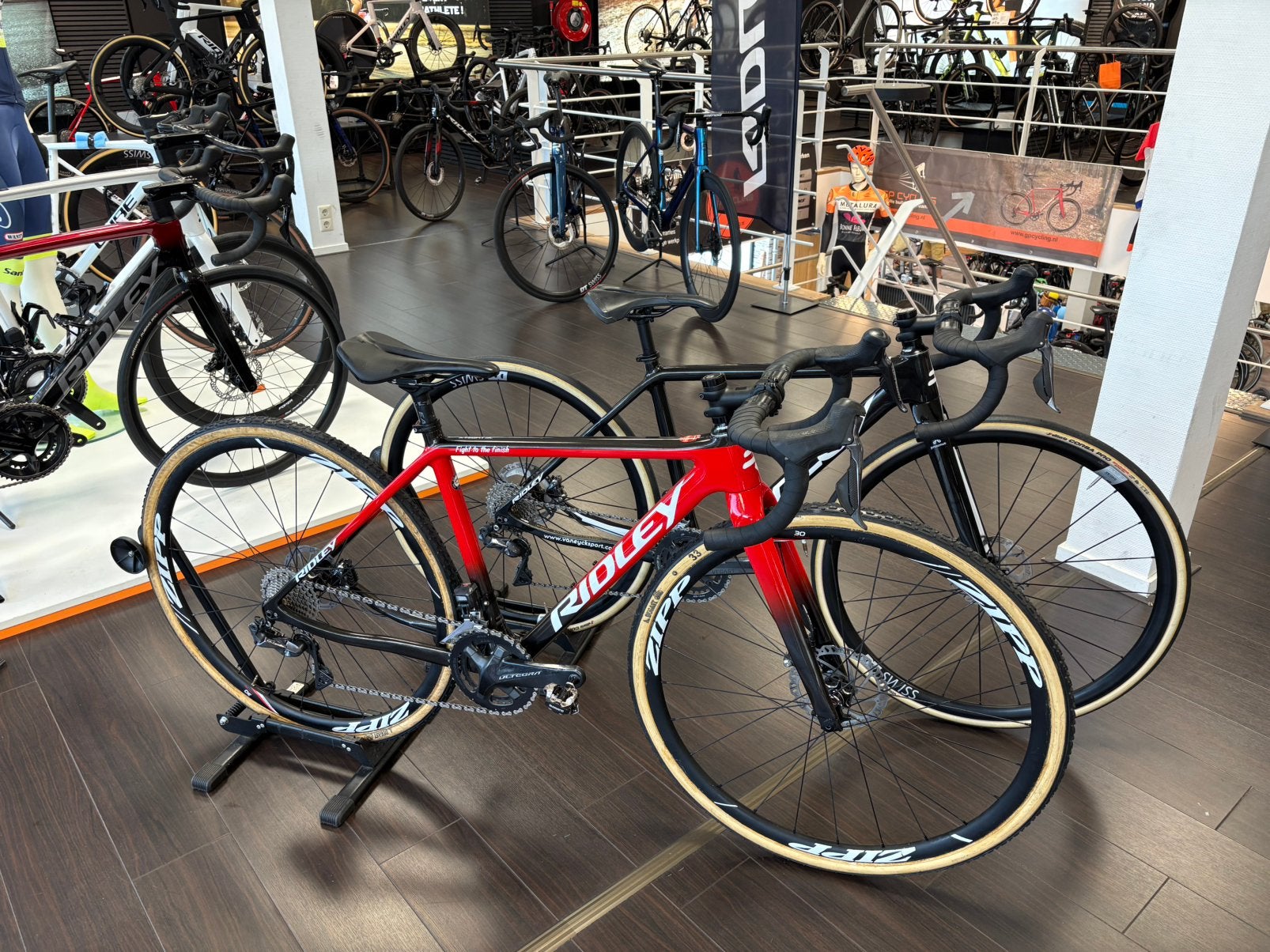 Ridley X-night SL cyclocross, 41CC, Ultegra di2,  topstaat, Fietsen en Brommers, Fietsen | Racefietsen, Zo goed als nieuw, Schijfrem