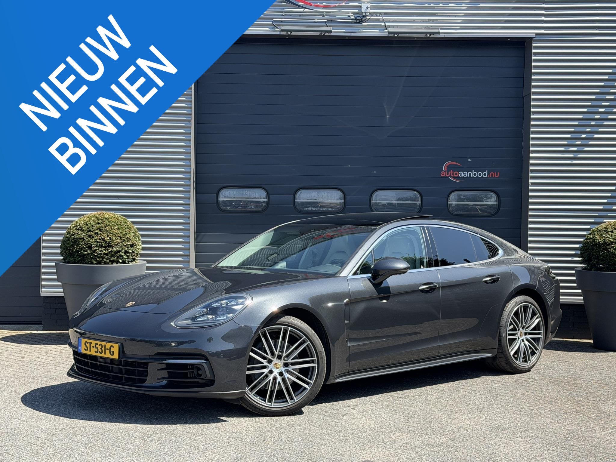 Porsche Panamera 2.9 4S (automatique), Autos, Porsche, Cuir, Achat, Détection des panneaux routiers, Euro 6