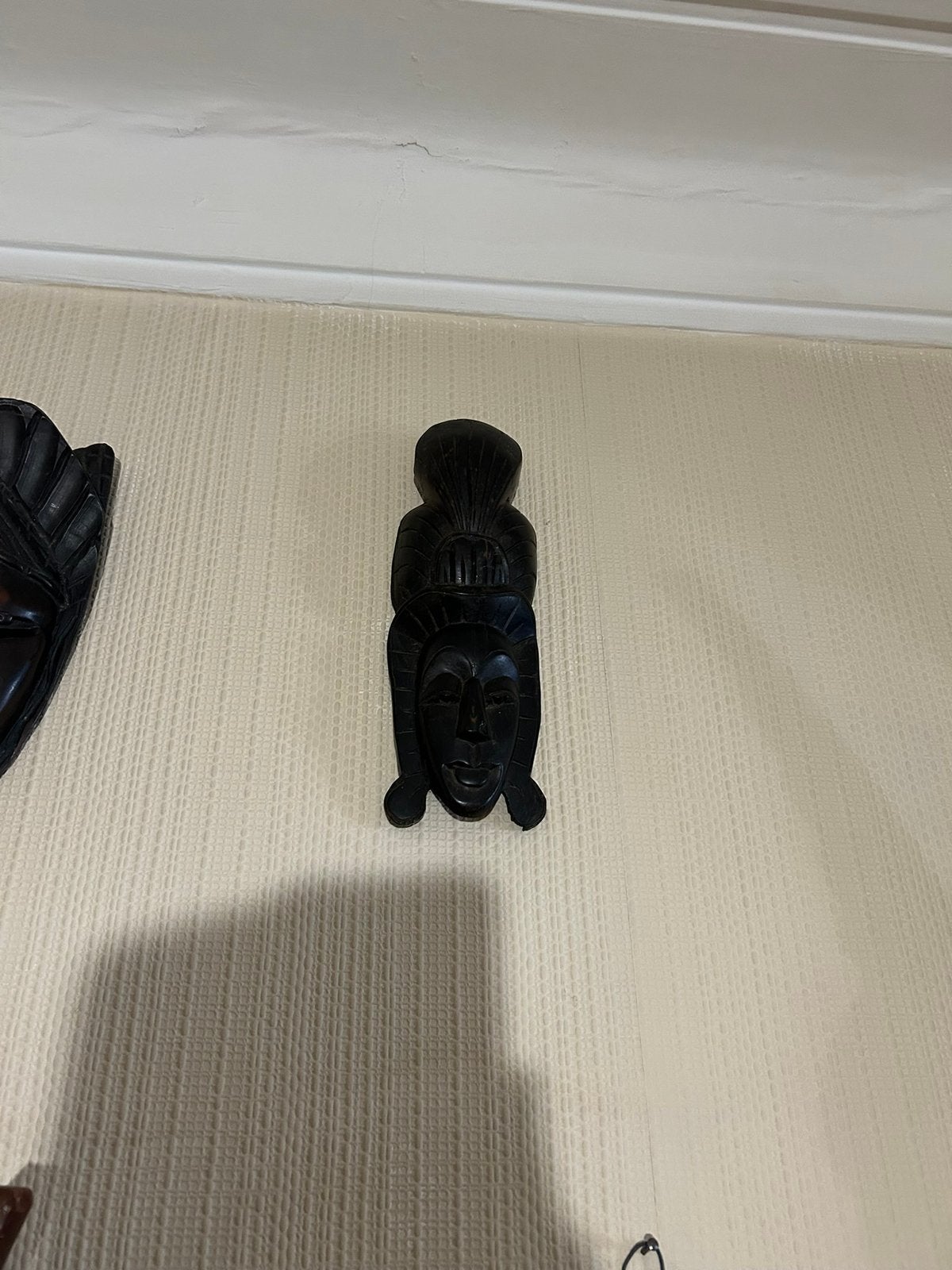 Klein Afrikaans masker, Huis en Inrichting, Ophalen, Zo goed als nieuw