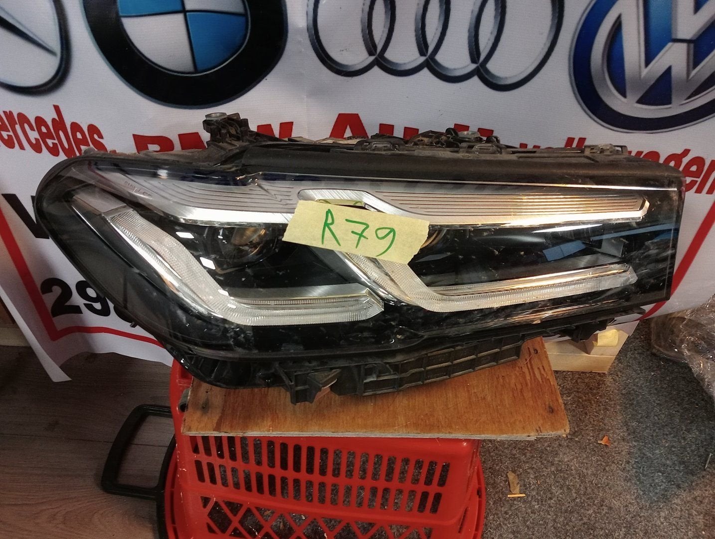 Bmw 5 serie G30 G31 LCI VOL LED koplamp 9850582-03, -, Utilisé, -, Enlèvement ou Envoi